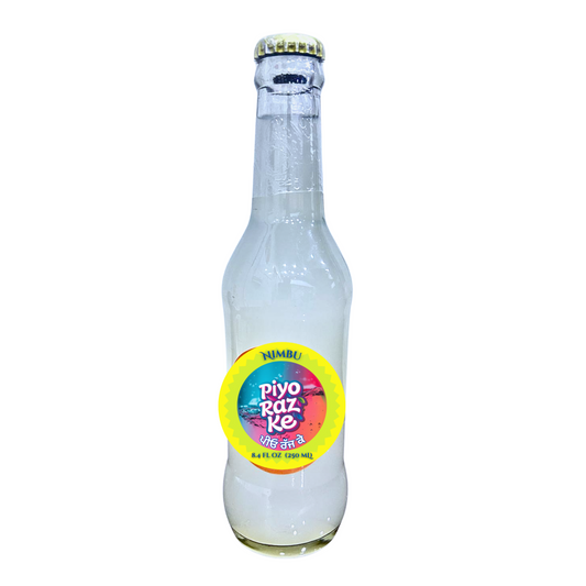 PIYO Nimbu Glass Bottle - 12 Bottles X 250 ml