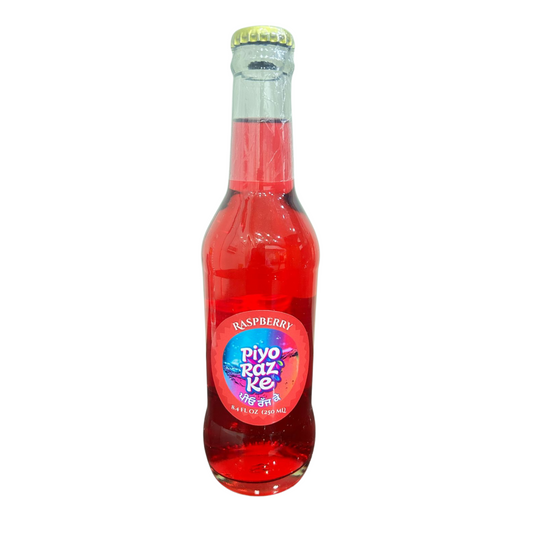 PIYO Raspberry Glass Bottle - 12 Bottles X 250 ml