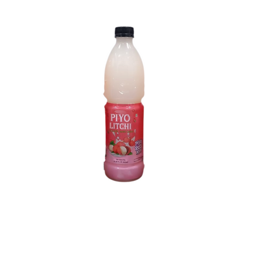PIYO LITCHI FRUIT DRINK - 600ml x 24 bot
